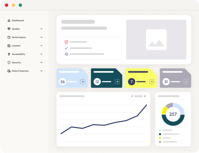 Webwarden dashboard