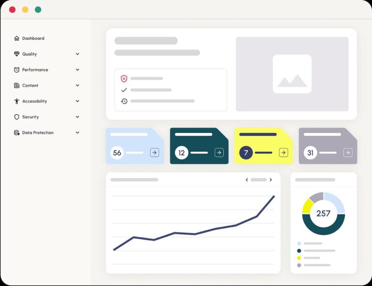 Webwarden dashboard